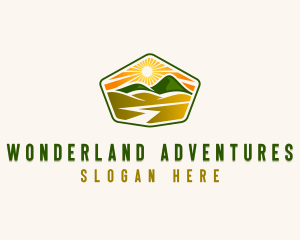 Nature Adventure Pathway logo design