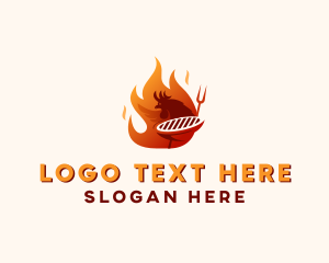 Chicken - Chicken Grill Restaurant logo design