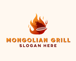 Chicken Grill Restaurant logo design