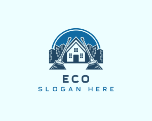 Property Cleaning Sanitation Logo