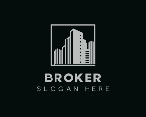 Building Real Estate Broker logo design