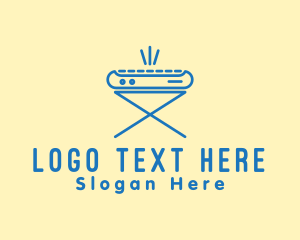 Organ - Keyboard Line Art logo design