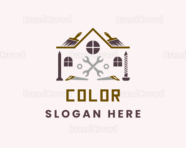 Home Renovation Service Logo