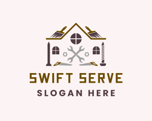 Service - Home Renovation Service logo design