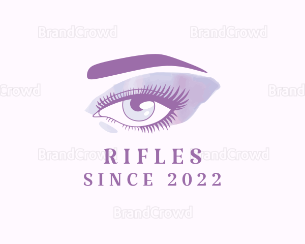 Cosmetic Eye Eyelashes Logo