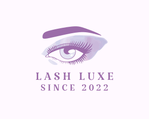 Cosmetic Eye Eyelashes logo design