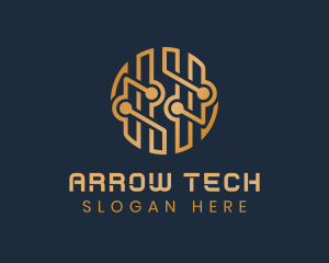 Digital Tech Circuit logo design