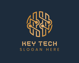 Digital Tech Circuit logo design