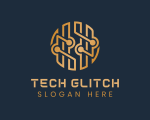 Digital Tech Circuit logo design