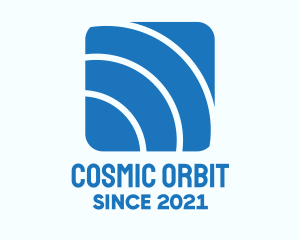 Orbit - Blue Orbit Application logo design