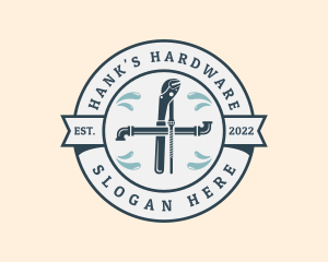 Pipe Hardware Tool logo design