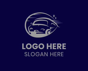 Mechanic - Fast Car Sparkle logo design
