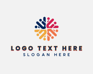 Events Organizer - People Community Volunteer logo design