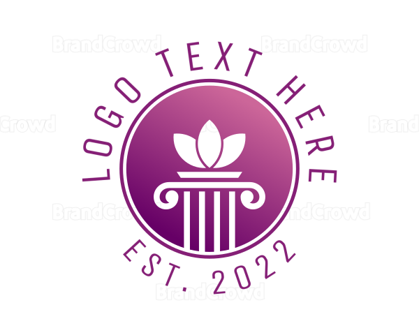 Beauty Pillar Lotus Logo