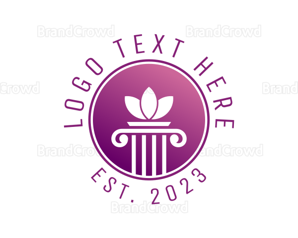 Beauty Pillar Lotus Logo