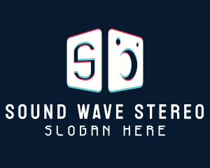 Stereo - Stereo Speaker Letter S logo design