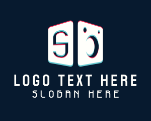 Disco - Stereo Speaker Letter S logo design