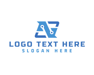 Letter N - Modern Abstract Letter N logo design