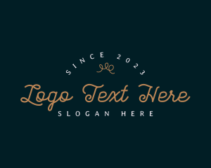 Handcrafted - Handmade Fashion Business logo design