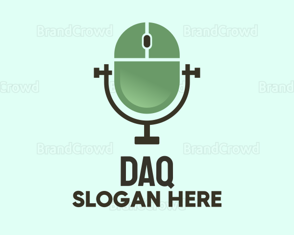 Mouse & Microphone Podcast Logo