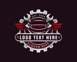 Repair - Detailing Restoration Automotive logo design