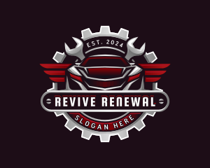 Restoration - Detailing Restoration Automotive logo design