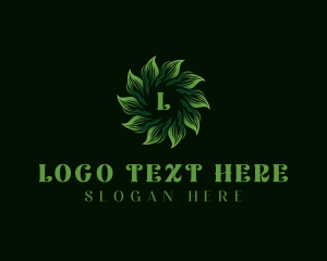 Vegan Organic Sustainable Logo