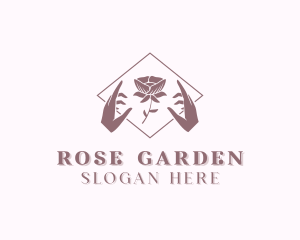 Rose - Rose Hand Spa logo design