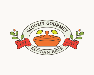 Gourmet Casserole Pot  logo design