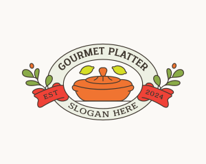 Gourmet Casserole Pot  logo design