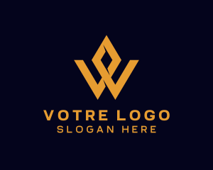 Letter W - Professional Business Letter W logo design
