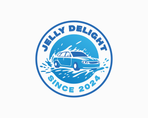 Car Cleaning Washing Logo
