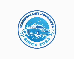 Auto Wash - Car Cleaning Washing logo design