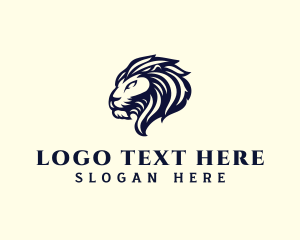 Vc - Luxury Lion Animal logo design