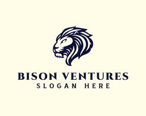 Luxury Lion Animal  logo design