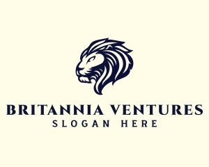 Luxury Lion Animal  logo design