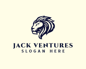 Luxury Lion Animal  logo design