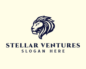 Luxury Lion Animal  logo design