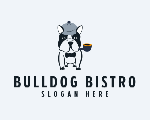 Detective Pet Bulldog  logo design