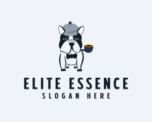 Suit - Detective Pet Bulldog logo design