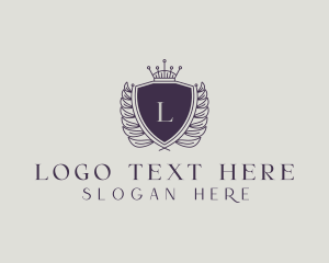 Boutique - Regal Shield Wedding logo design