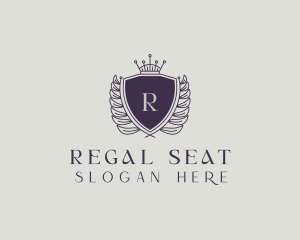 Regal Shield Wedding logo design