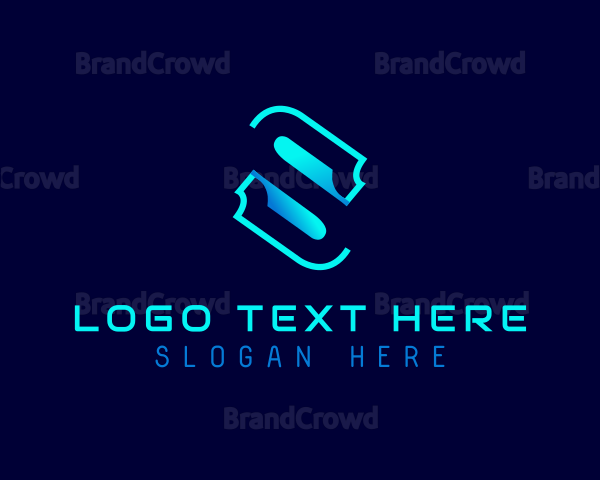Generic Tech Letter S Logo