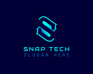 Generic Tech Letter S logo design