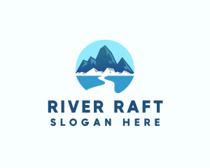 Rocky Mountain River logo design