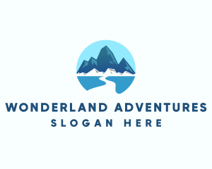 Rocky Mountain River logo design