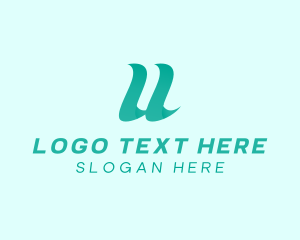 Advertising - Professional Business Letter U logo design