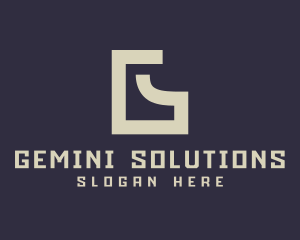 Real Estate Letter G  logo design