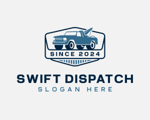 Dispatch - Tow Truck Dispatch Trucking logo design