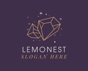 Shiny Diamond Jewel Logo